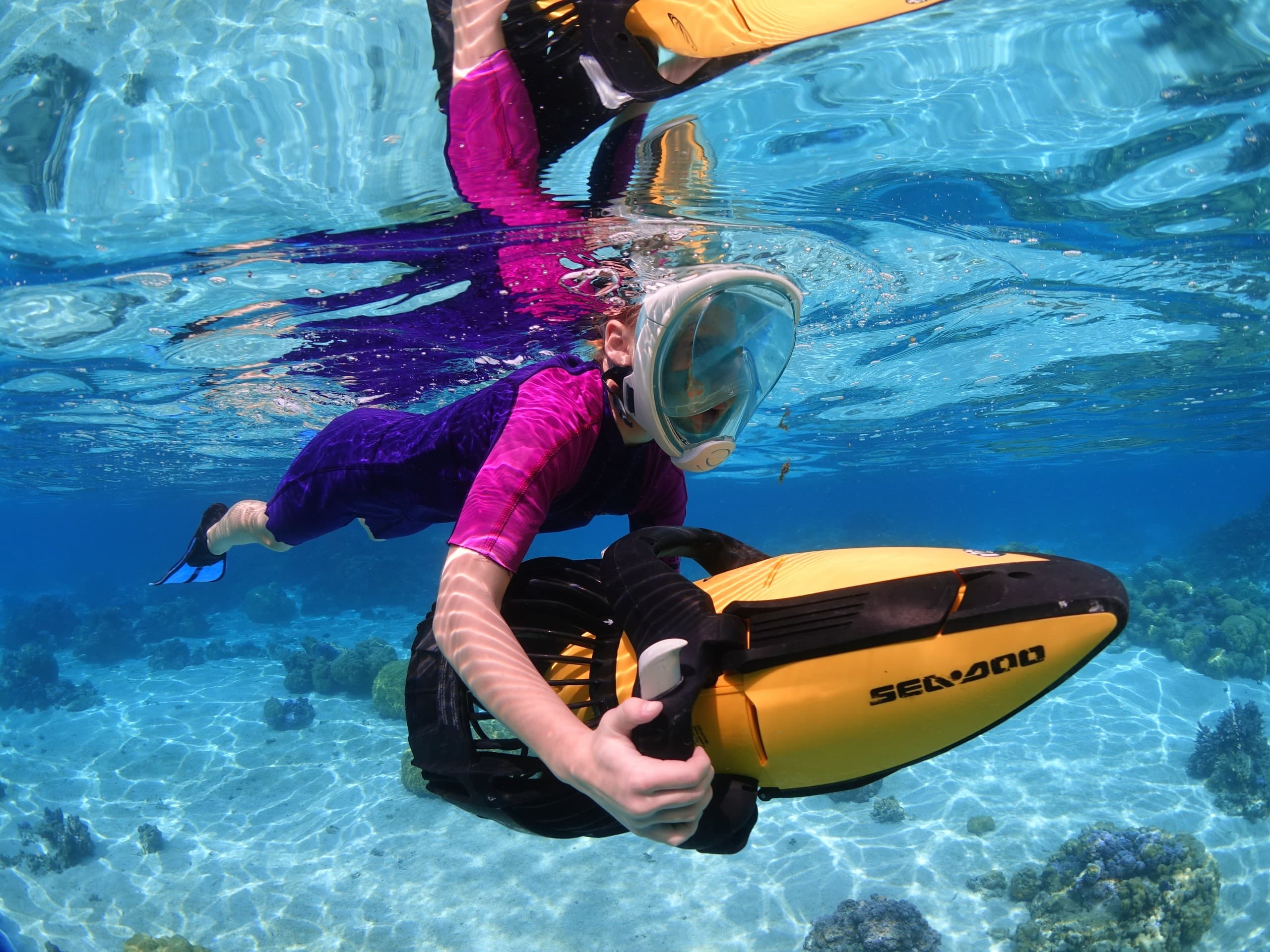 Sea Scooter Jet Snorkeling on Moorea: Electric Reef Adventure with Turtles & Rays photo 2