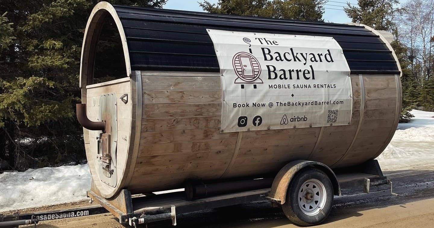 Wood-Fired Cedar Barrel Saunas with The Backyard Barrel