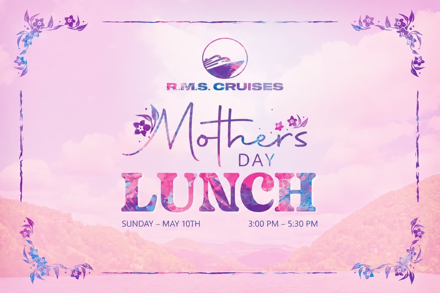 Mother's Day Lunch Cruise on the Hudson River from Peekskill