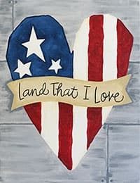 Land That I Love: Creative Painting at Cheers Pablo - Woodbury