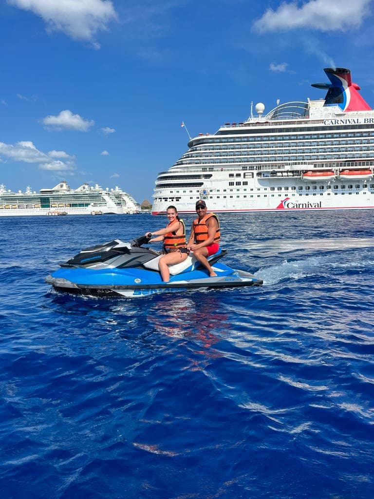 Water-Activities in Cozumel: Jet Ski Tour (90 Min) by Jet Ski Cozumel