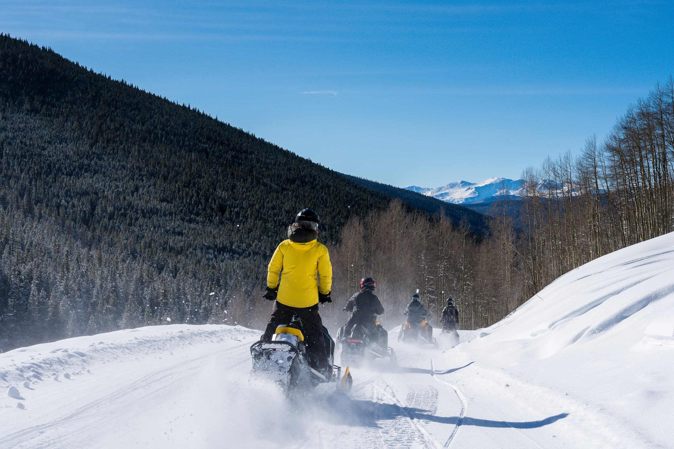 Private Snowmobile Adventure in Red Cliff, Colorado