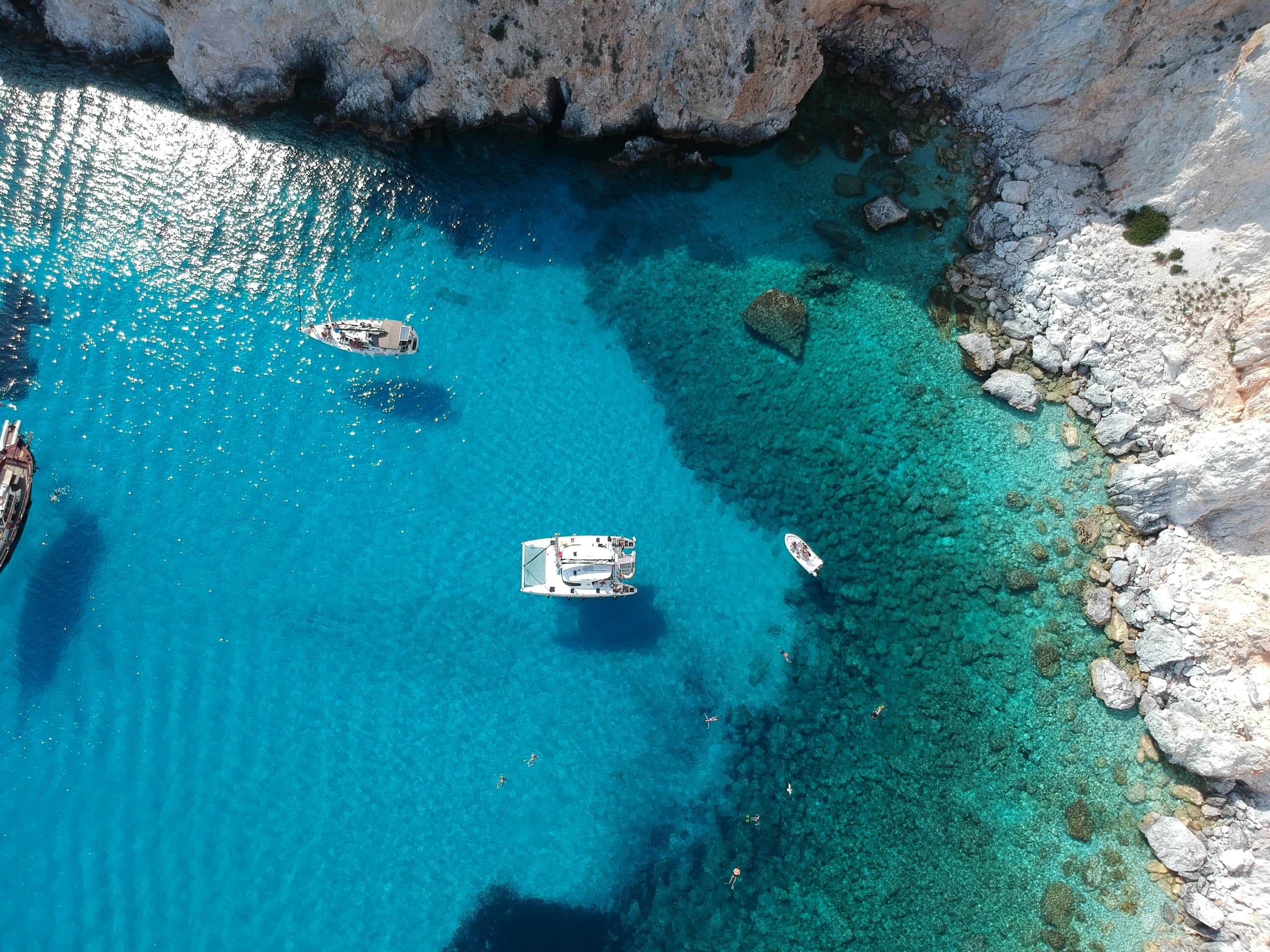 Catamaran Cruise Around Milos with Polco Sailing