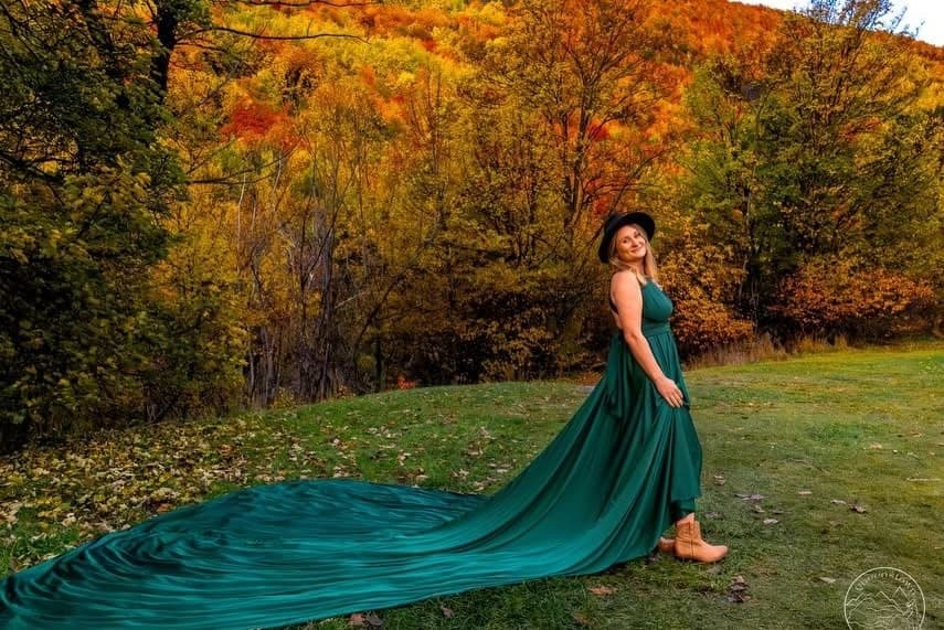 The Muse: Flying Dress Portraits on Lake Wakatipu, Queenstown