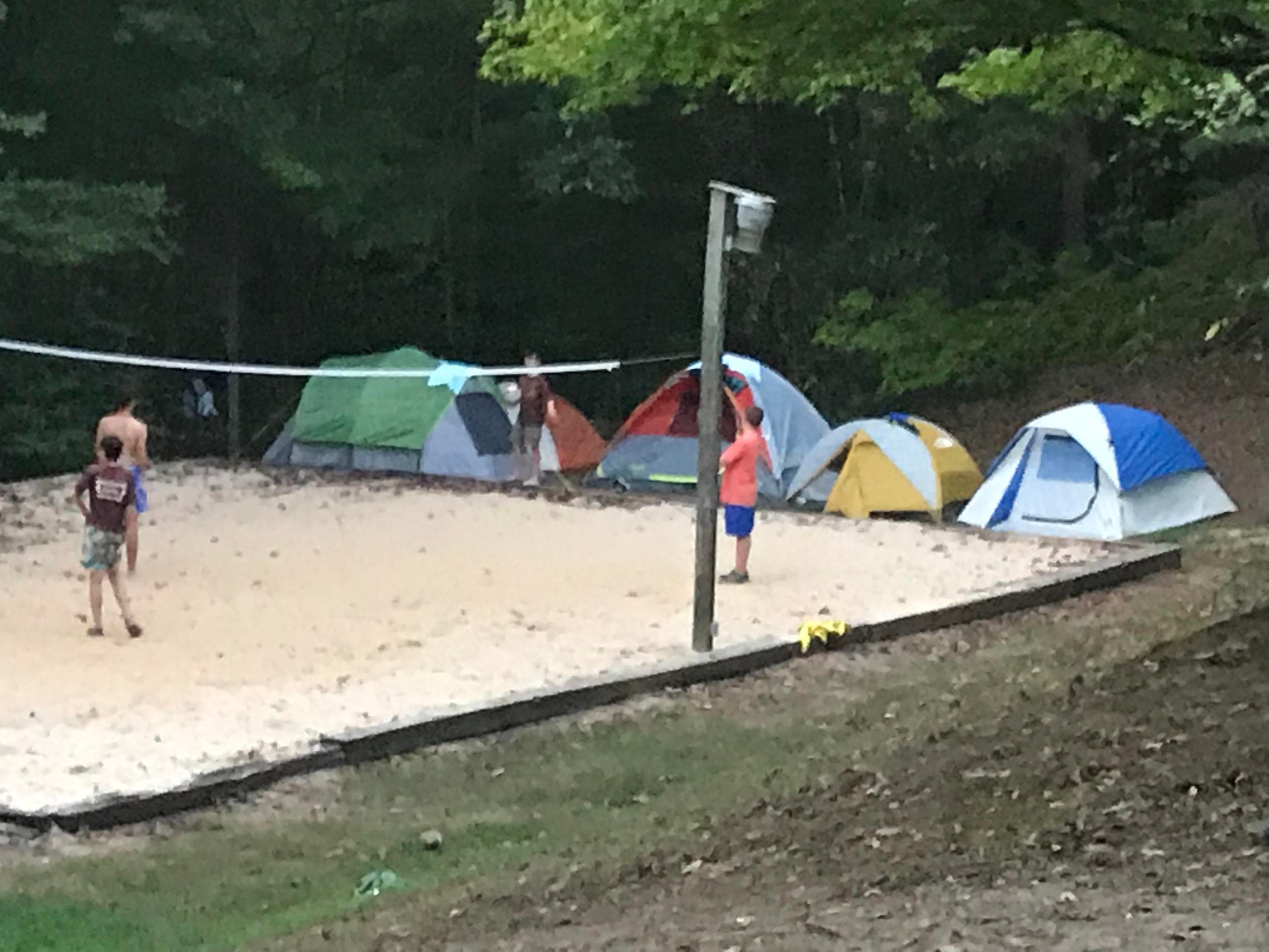 Group Camping at Bigfoot Outfitters in Benton, Tennessee