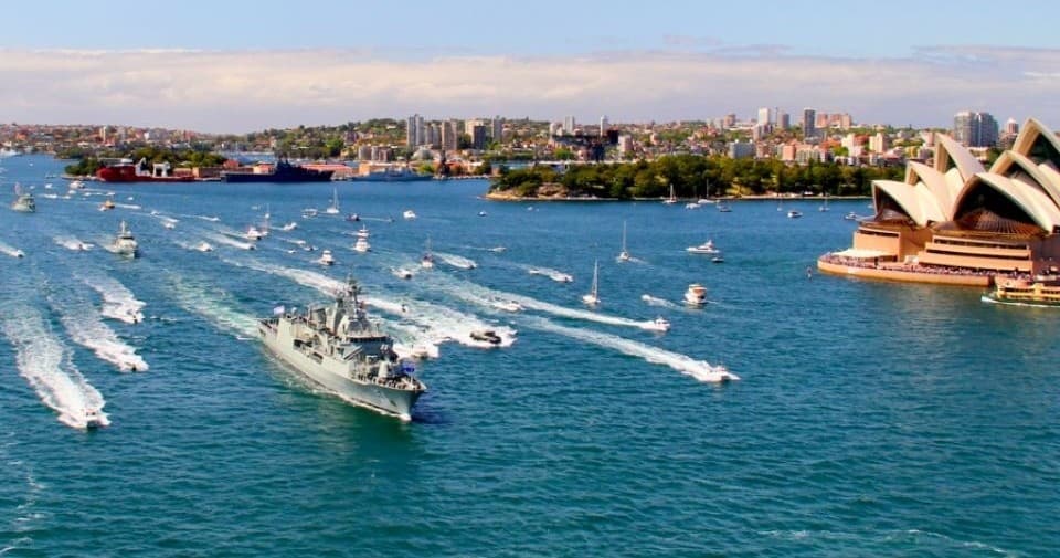 Sydney Naval Fleet Review Breakfast Cruise: Harbour Views, Buffet & Bottomless Mimosas