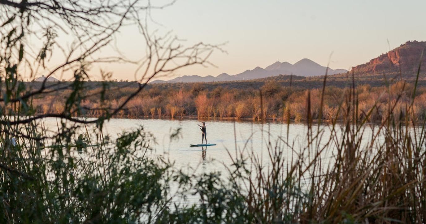 Half Day Paddleboard Rental in Queen Creek, Arizona