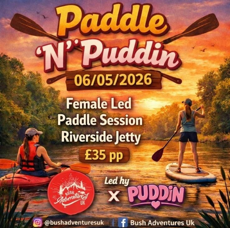 Evening Paddle and Cake on the River Thet: Paddle and Puddin in Thetford