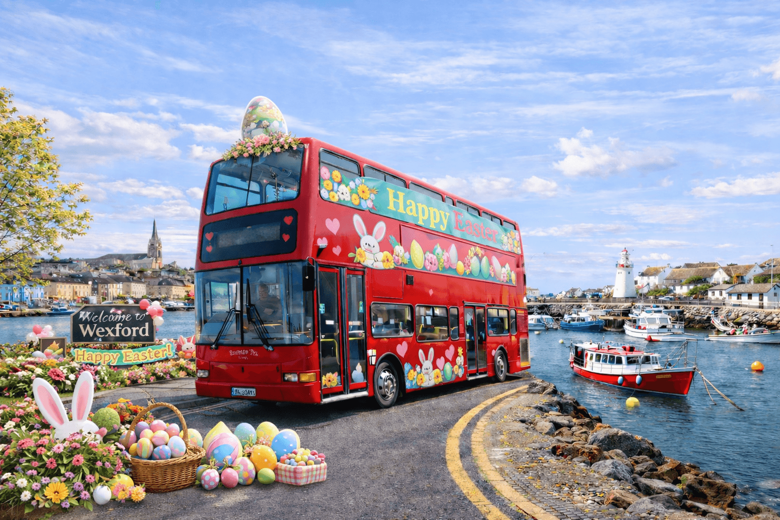 Afternoon Tea Aboard Lady Patricia: 90-Minute Wexford Coastal Tea Tour