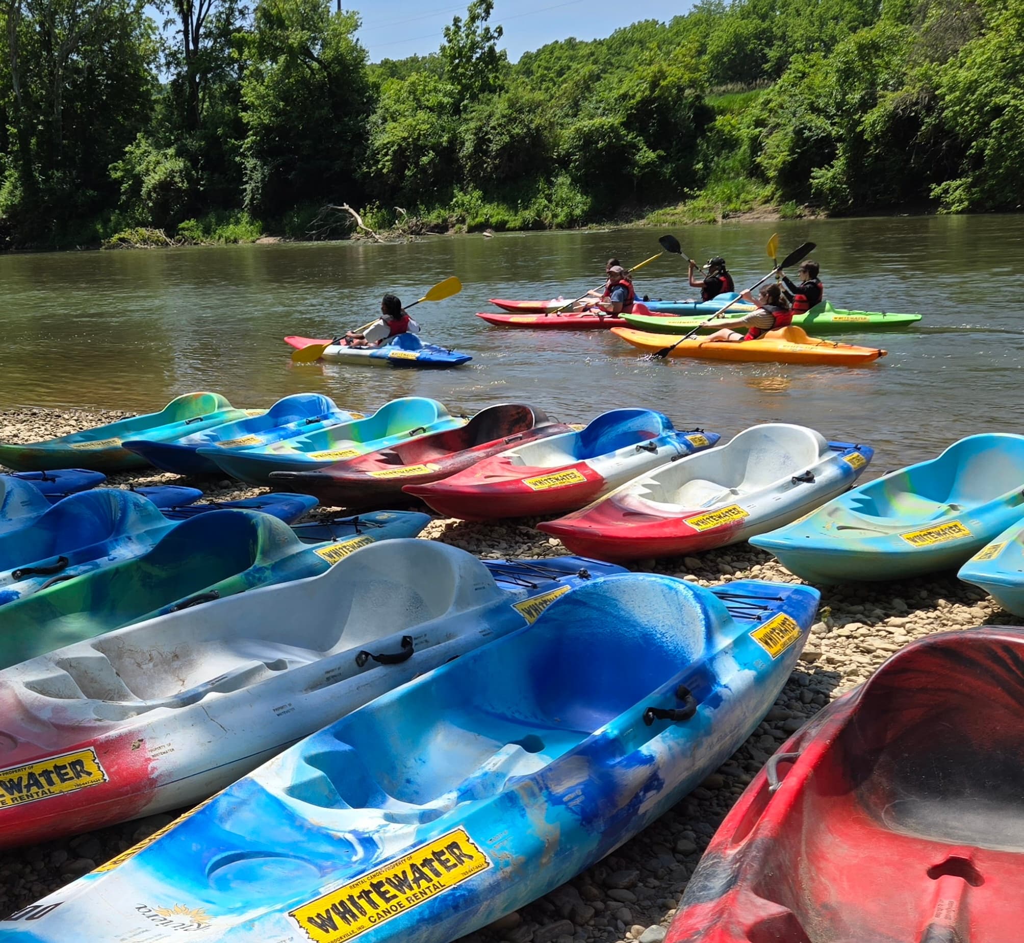 Self-Guided Kayaking Adventure on Brookville’s Scenic River