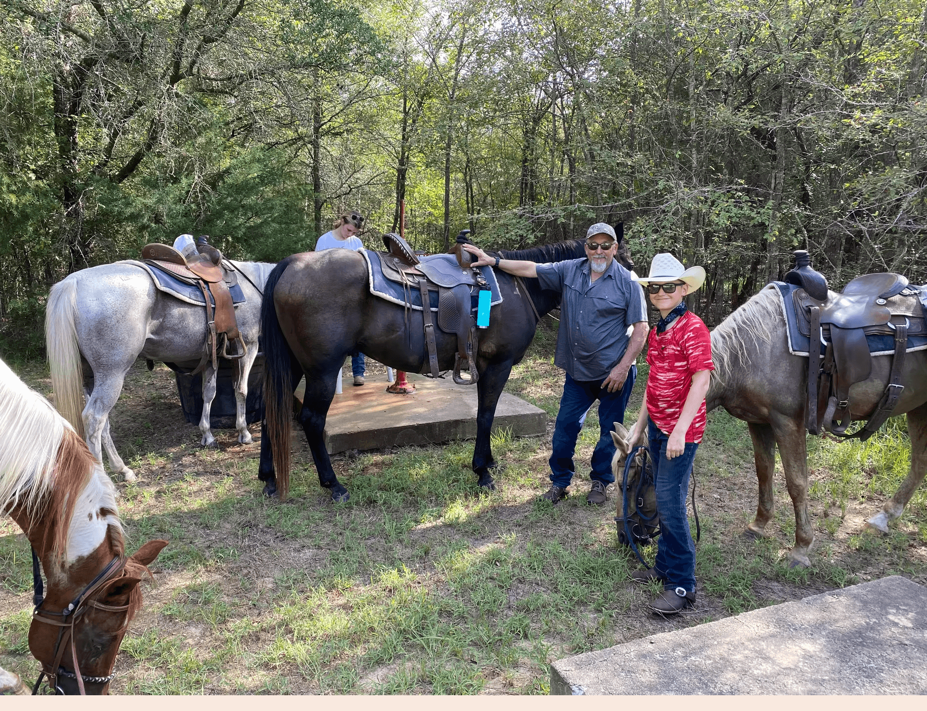 Full-Day Horse Ride Through Brenham's Bluebonnet Country