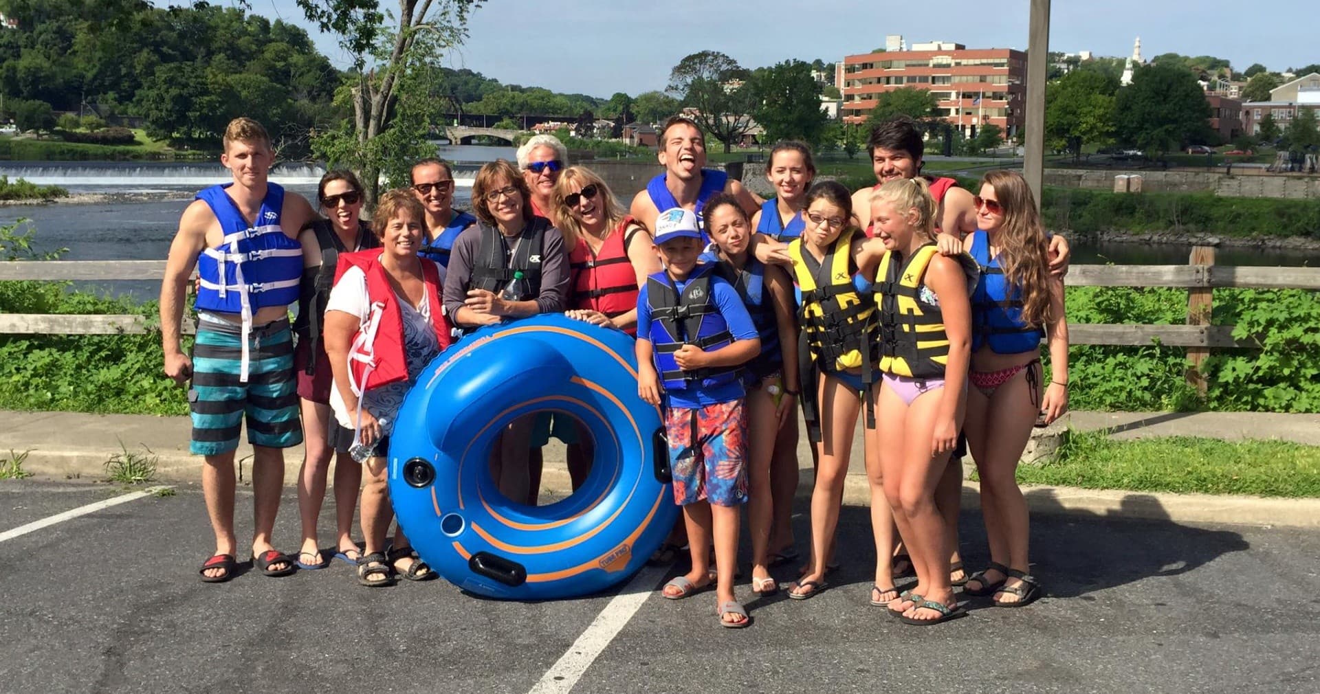 Twin Rivers Tubing team