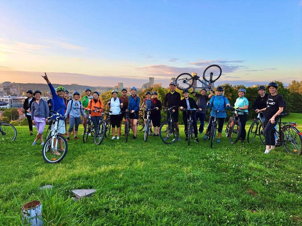 Vilnius Soviet Bike Tour by Bike Vilnius Velotakas