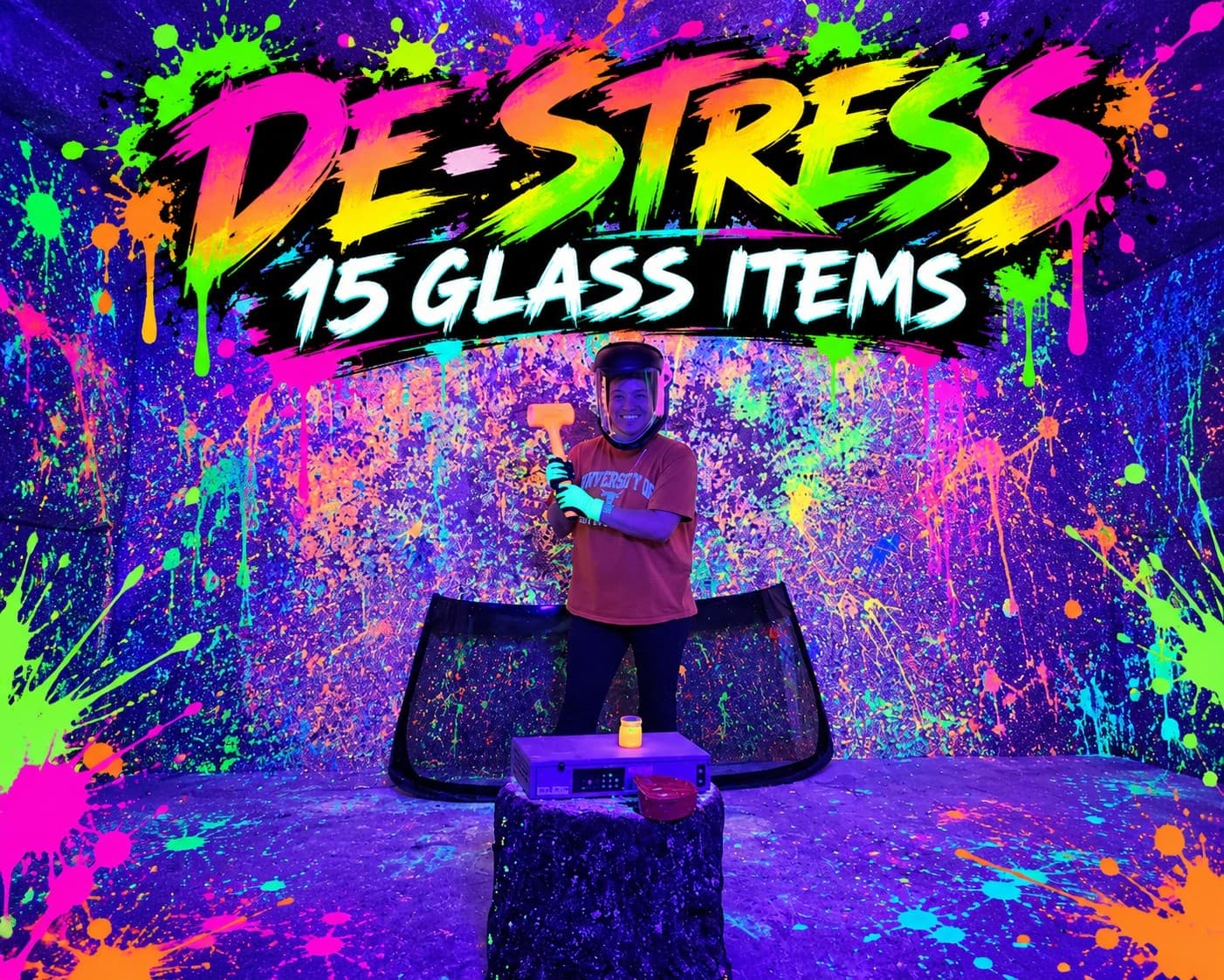 Smash Stress Fast: Destress Package Rage Room in Resaca, GA
