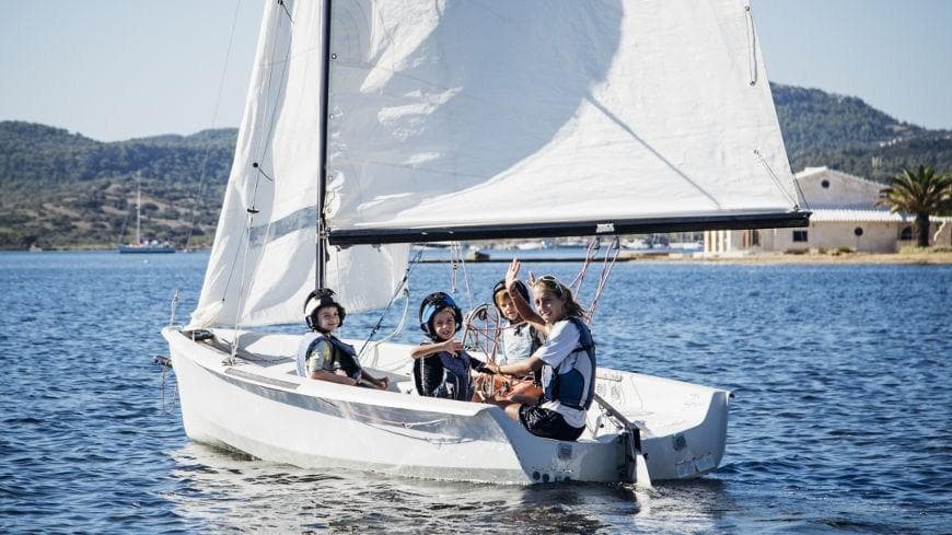 Kids Sailing Adventure at Wind Fornells in Menorca