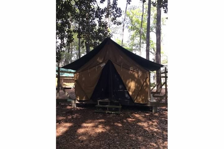 Primitive Camping at Salt Meadows with Girl Scouts of Historic Georgia