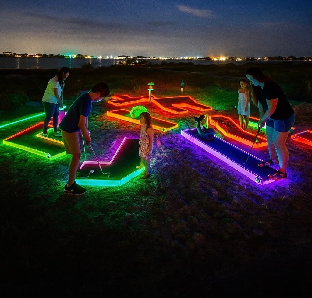Glow Paddle team