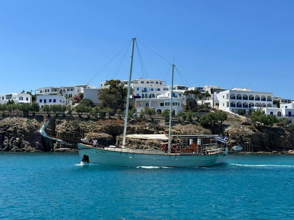 Boat Charter Adventure with Maria Caique in Greece