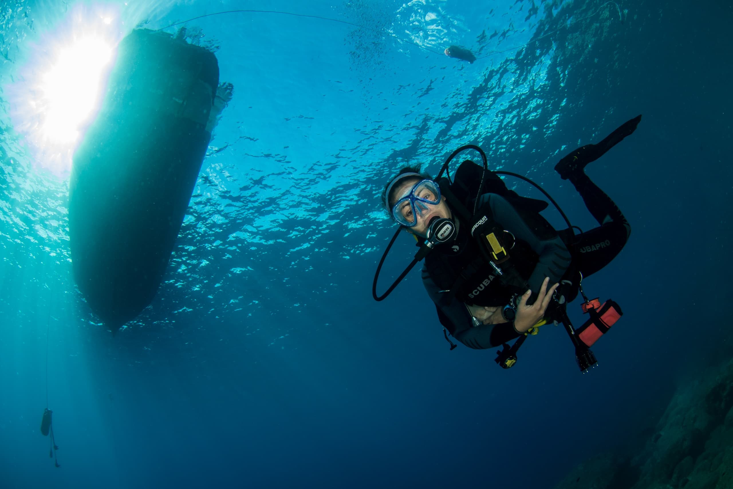 Crete Shore Diving at Myrthianos Plakias — Two Immersive Dives with 30m Visibility