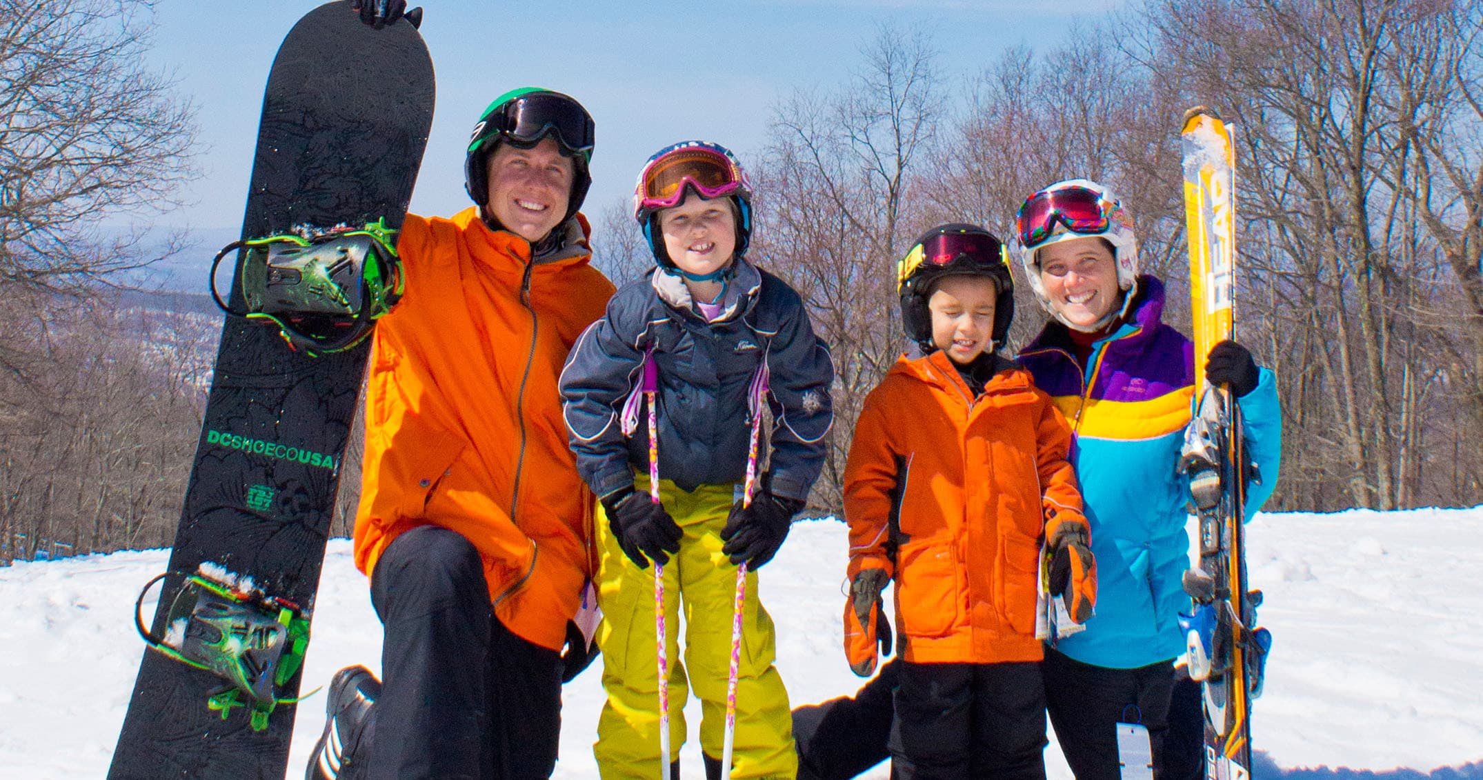 Ski & Snowboard at Oak Mountain: Day Pass from The Adventure Collective