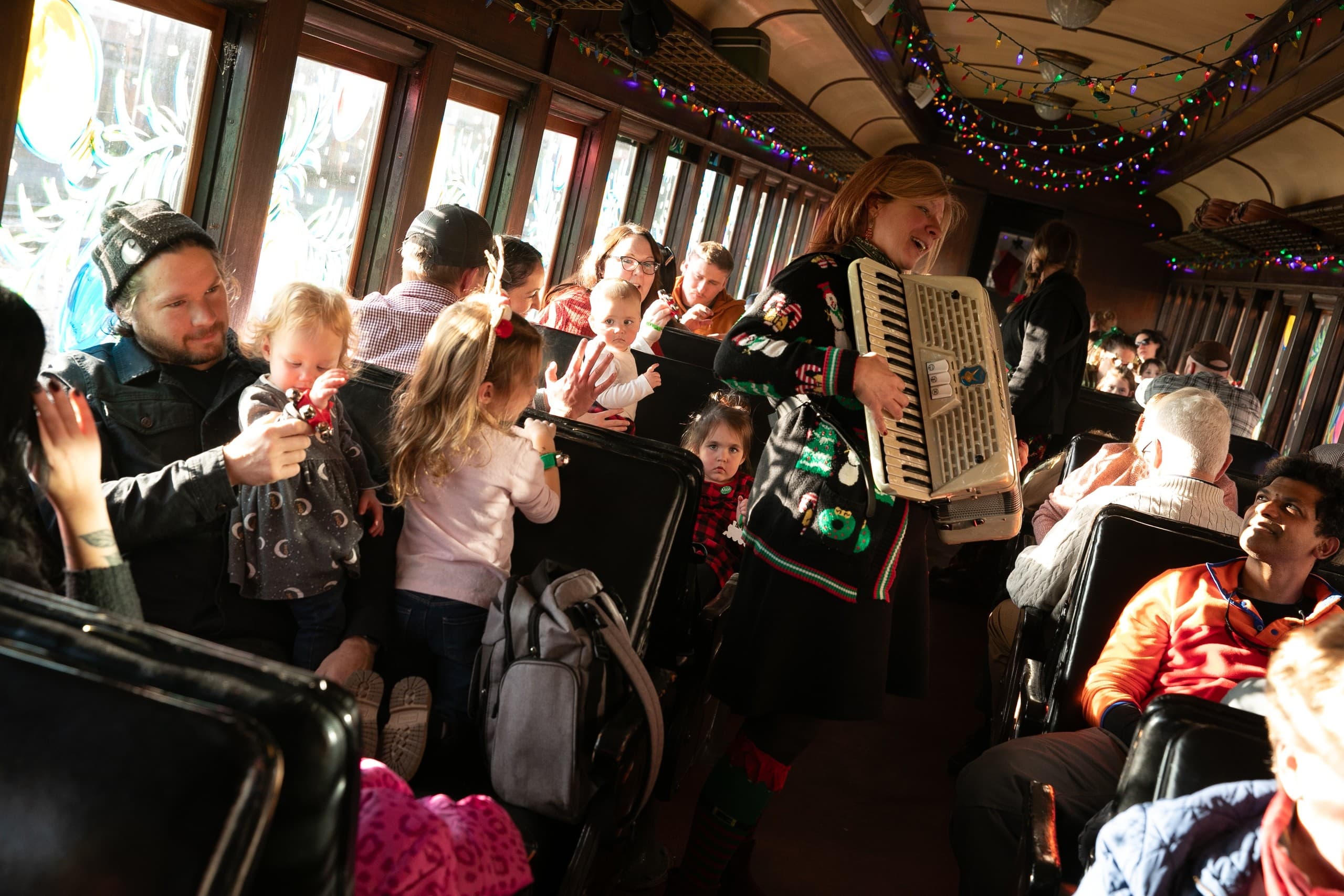 North Pole Limited: Steamtown's Holiday Train Ride with Santa in Scranton photo 4