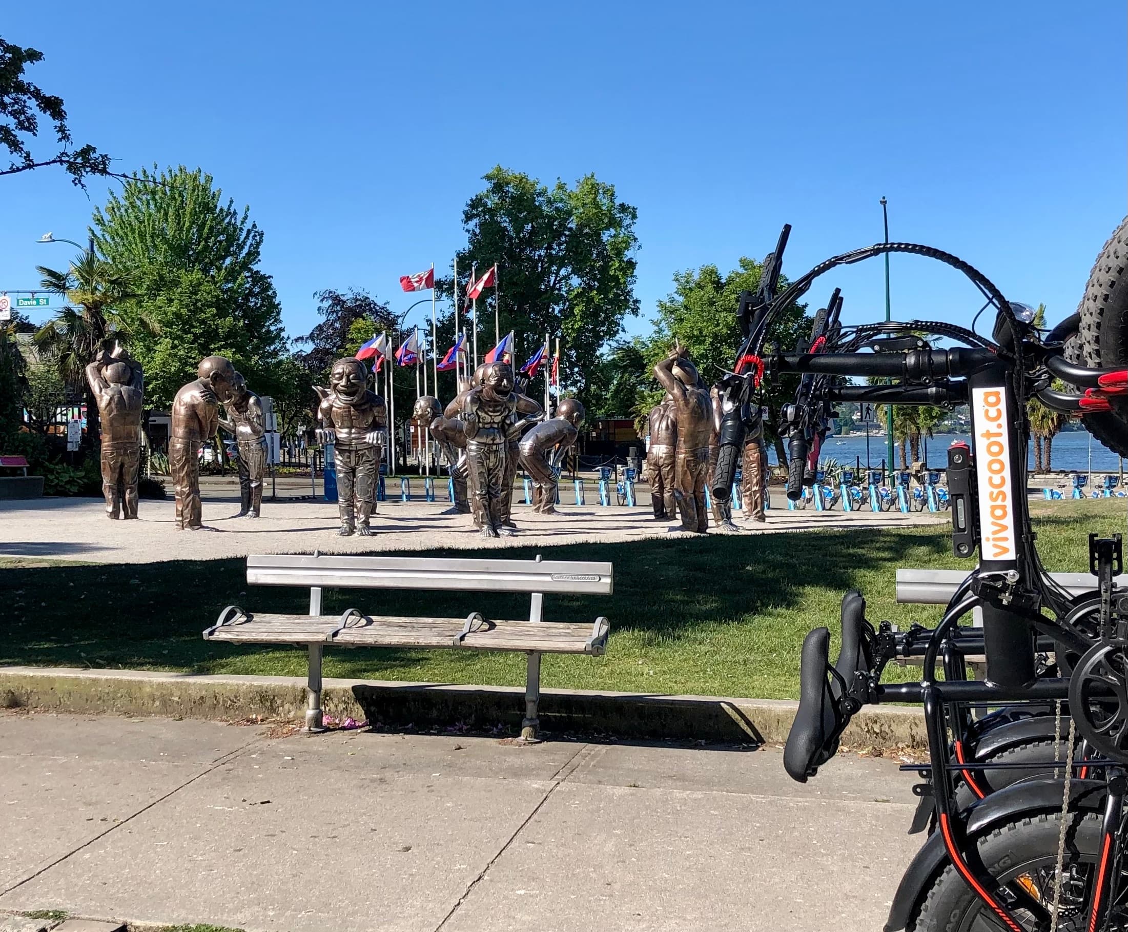 E-Bike Rental at English Bay by Sylvia Hotel