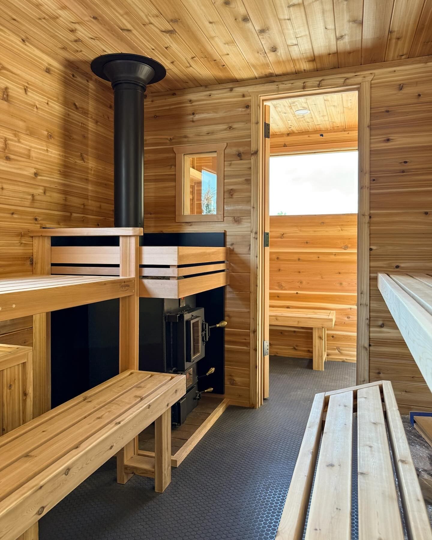 Wood-Fired Sauna and Cold Plunge at Bousquet Mountain: Single Session & Hourly Buyout photo 3