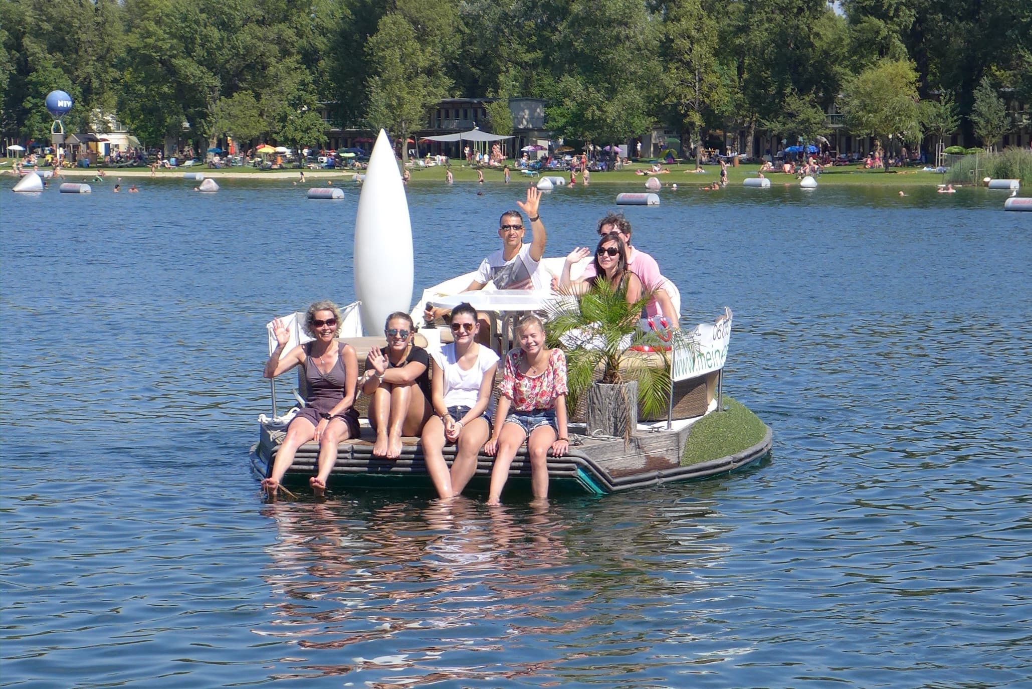 Floating Oasis: E-Boat Rental on Vienna's Old Danube by Prime Tours