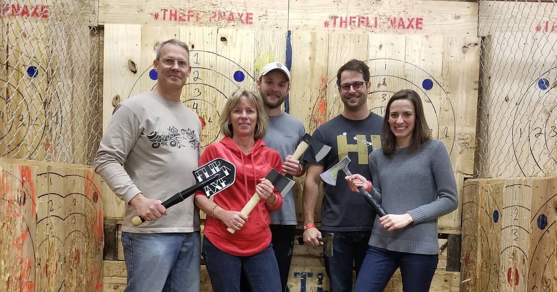 1 Hour Open Throw Axe Throwing in Jacksonville, NC