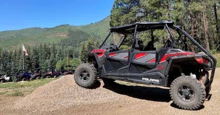 Polaris RZR 1000 in Bayfield: 4-Seat ATV Tours Above 10,000 ft
