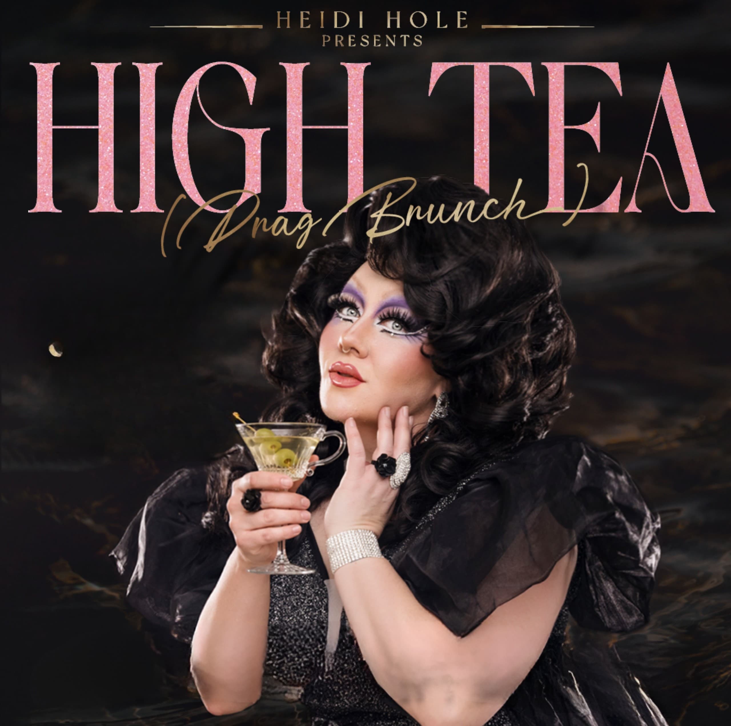 High Tea with Heidi Hole: Hobart Drag Brunch & Martini Experience