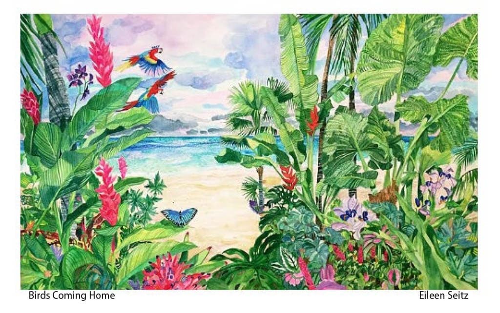 Unlock Creativity with The Harmonics of Watercolor Course at The Kampong, Miami