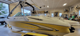 Bigfork Outdoor Rentals’ 21' Skiboat with Tower in Montana