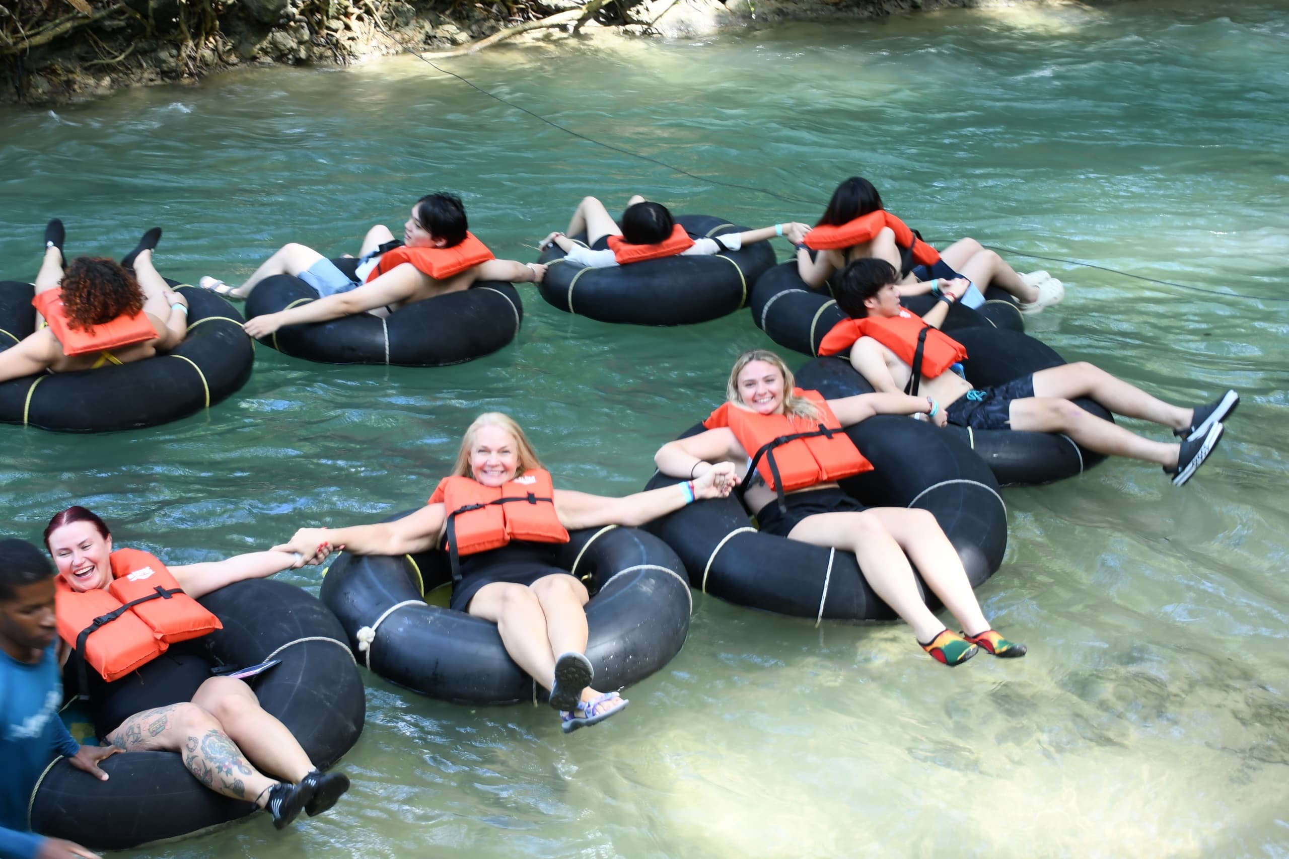 White River Tubing and Blue Hole Combo — Ocho Rios River Adventure