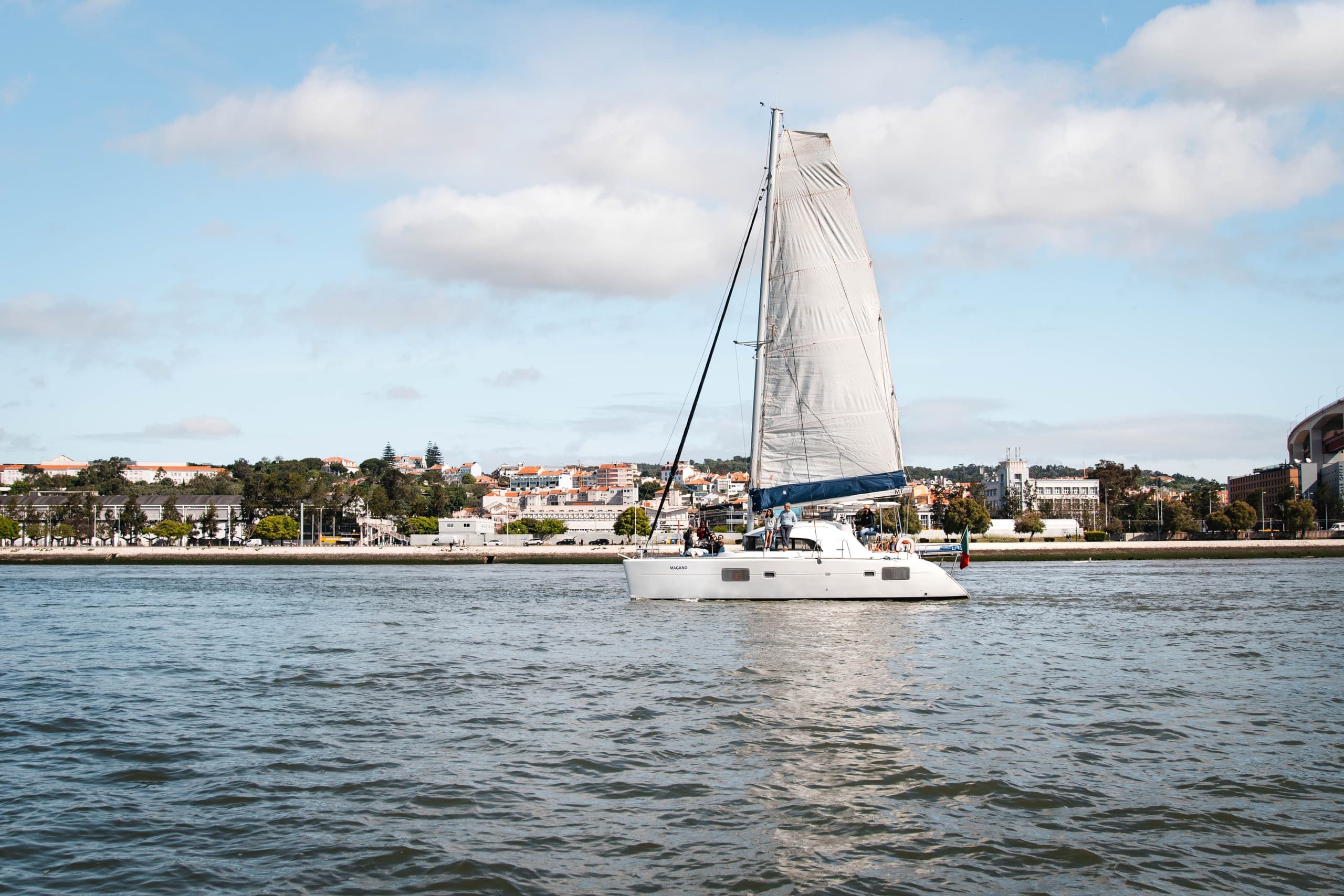 Coastline Comfort: Sail Lisbon’s Tagus on the Magano Catamaran photo 2