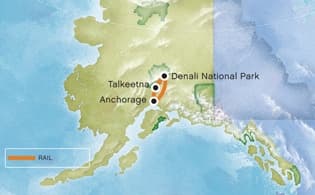 Luxury 4-Day Denali & Talkeetna Adventure with Rail Travel