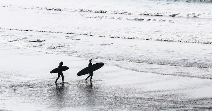 Surf in Long Beach, New Jersey