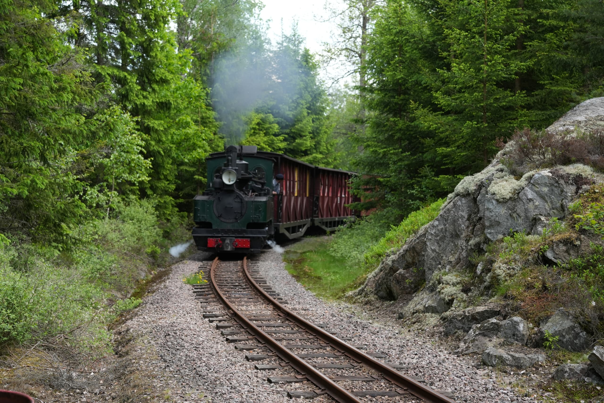 Railway & Nature Adventure at Ohsabanan in Sweden