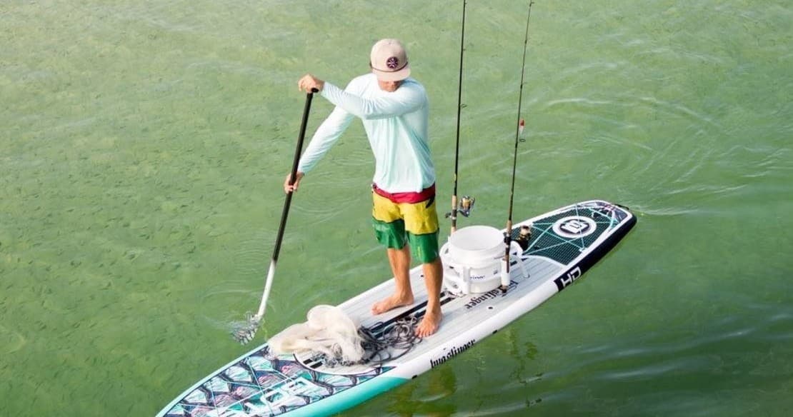 Bote Board Fishing in Ponte Vedra Beach with North Guana Outpost