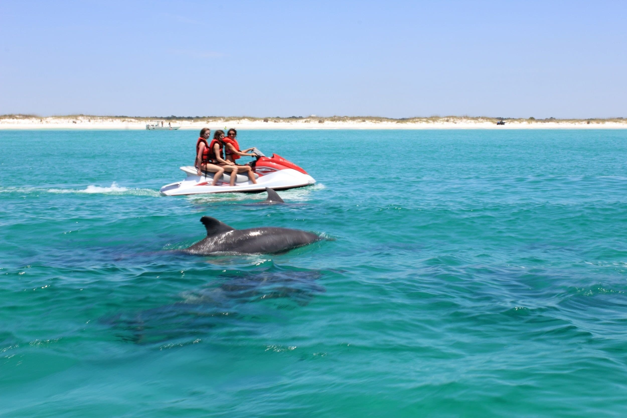 Unguided Jet Ski Rentals in St. Andrews Bay: One Hour Wave Runner Adventure