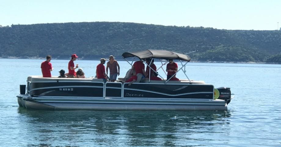 Premier PTX Tritoon Adventure on Lake Travis, Austin