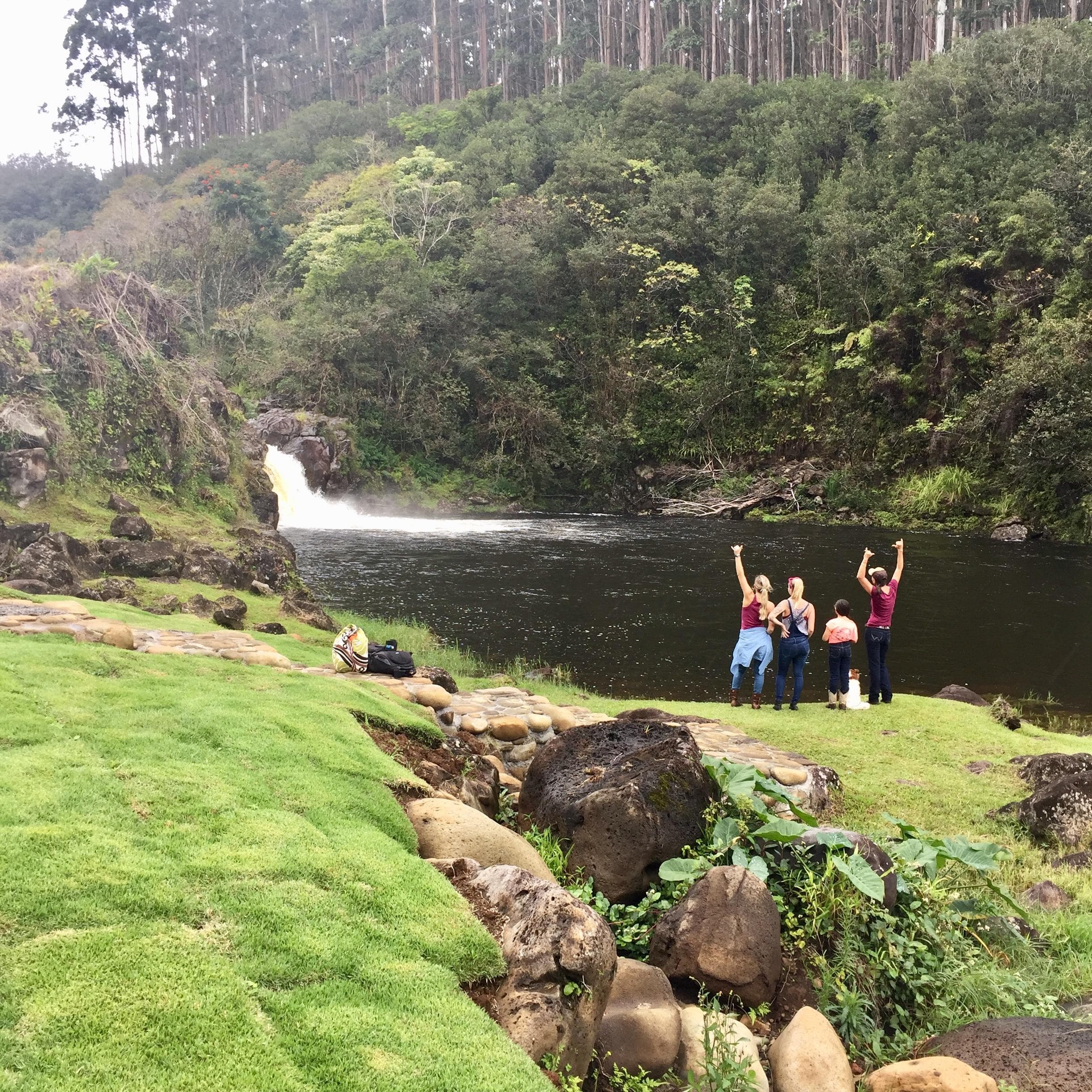 Hawai’i Big Island Horseback Ride & Waterfall Swim with Wailea Horseback Adventure