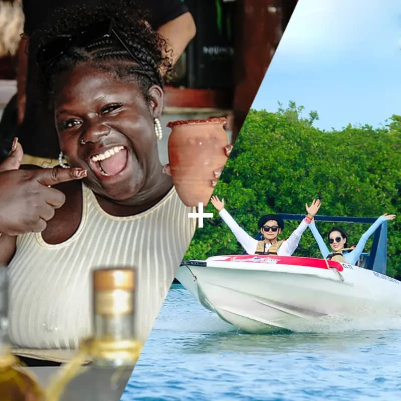 Speedboat & Tequila Tour with Marina Jungle Tour Adventure