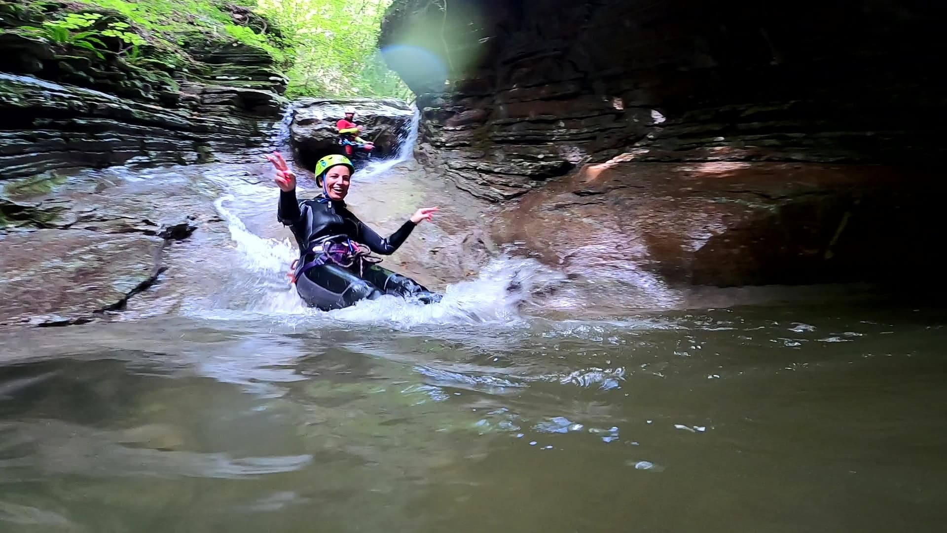 Canyoning Adventures with Giovanni Orlando in Val Maggiore