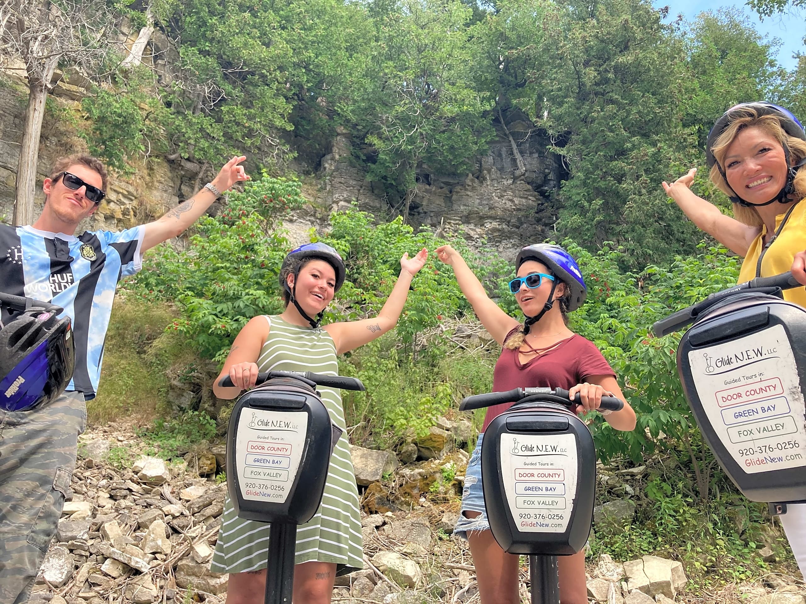 Segway Tours Through Door County Cherry Orchards & Bluffs