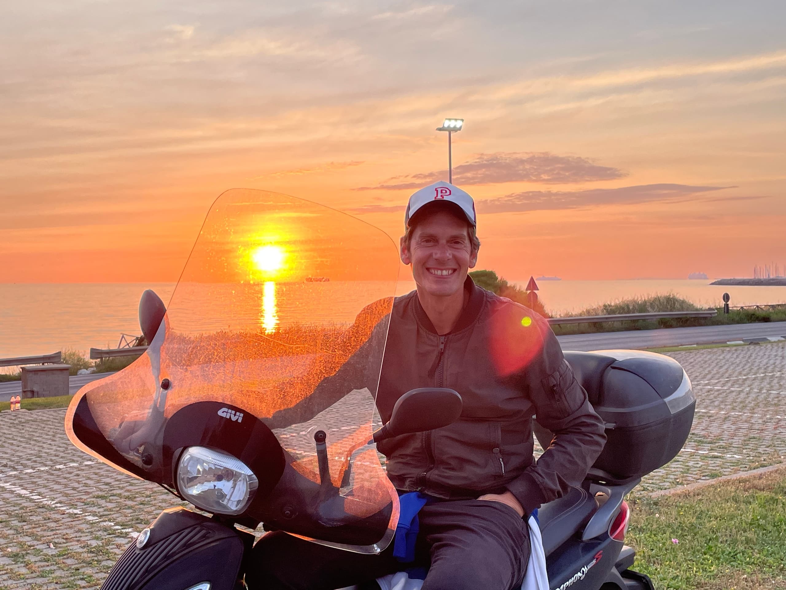 Vespa Tour Civitavecchia: Coastal Ride to Castello di Santa Severa photo 1