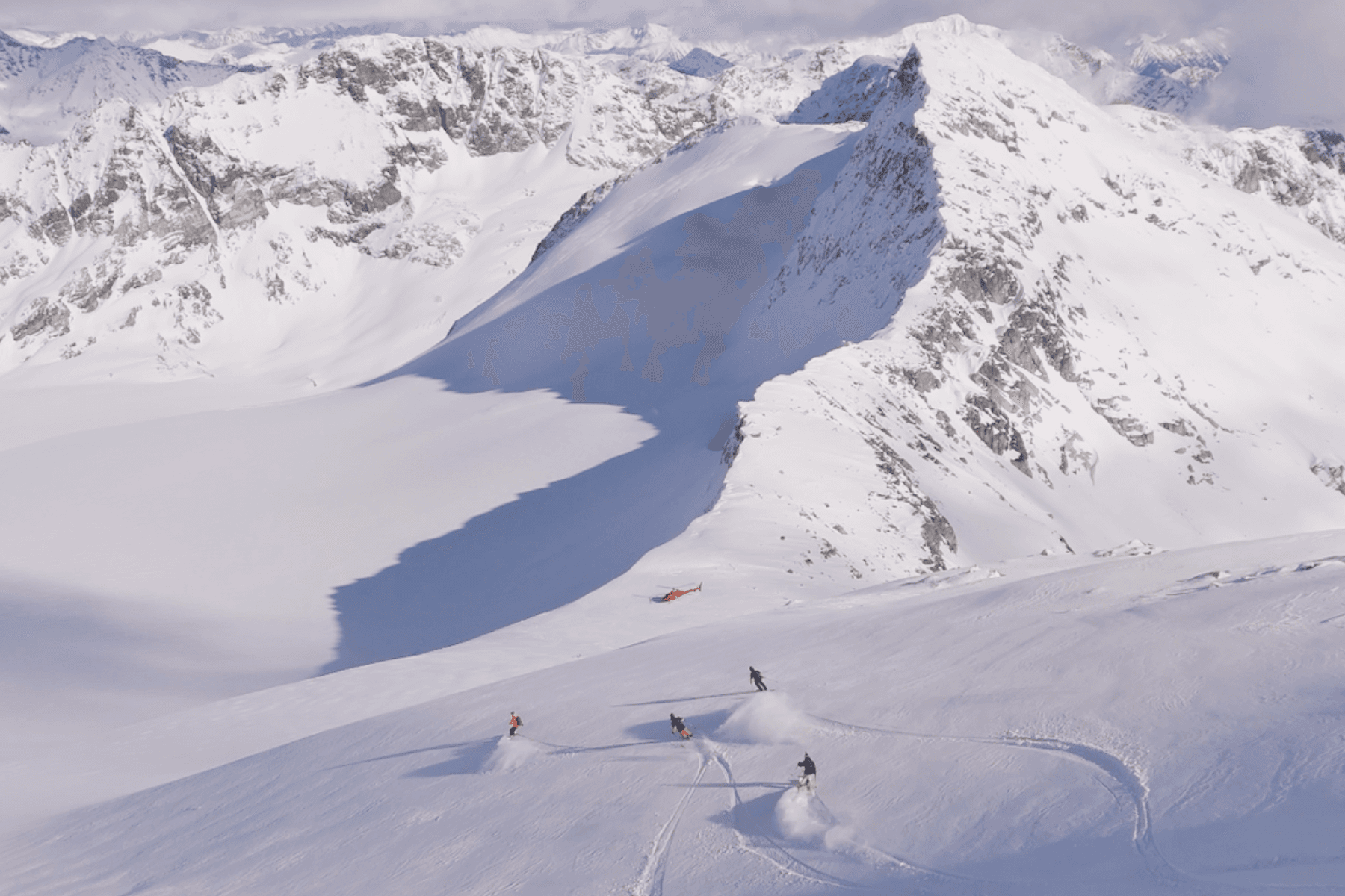 Heli-Skiing Adventure with Coast Range Heli-Skiing