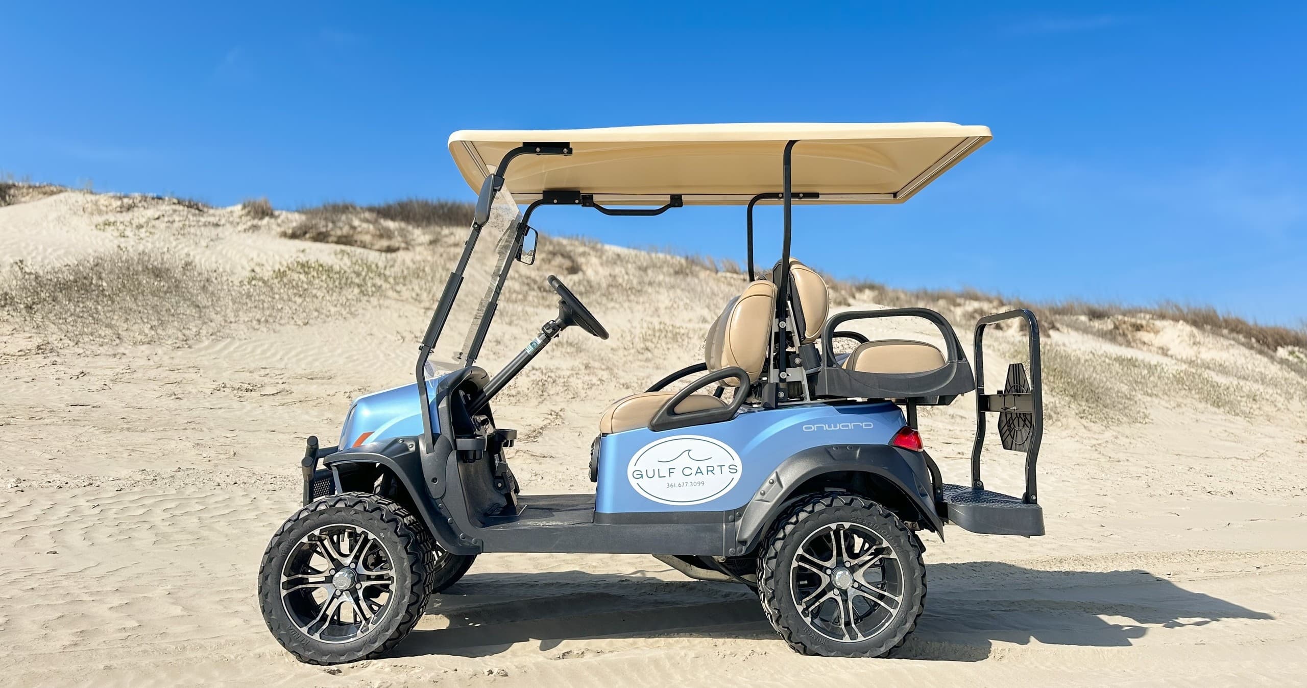 Land Adventures with Gulf Carts at [Location]