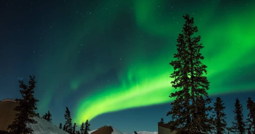 Aurora Viewing in Fairbanks with Chena Hot Springs Resort