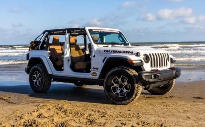 Off-Road Adventure with Galveston Slingshot Rentals' Jeep Wrangler